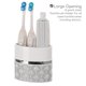 thumbnail image 3 of Set de accesorios de baño Creative Scents, 4 piezas, blanco/gris, 3 of 9