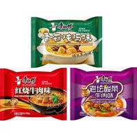Fideo Instantaneo Kang Shi Fu Pack 3 Sabores