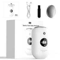 Xusx111 - Eliminador De Calus Eléctrico De Pie Para Mujeres Hombres, Eliminador De Calus Recargable Para Pies, Molina De Pies Portátil Para Tacones Secos Agrietados, (Blanco)