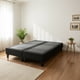 thumbnail image 1 of Base Cama Alerce Negro Patas Robustas tamaño king, 1 of 3