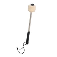 Magideal - Mazo De Tambor Con Cabeza De Fieltro De Lana, Baquetas Antideslizantes Duraderas Portátiles, Palos De Percusión Para Herramientas, Fiesta Al Aire Libr
