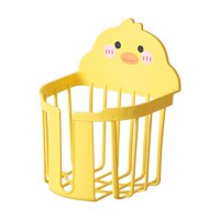 Magideal - Estante De Almacenamiento De Pared Para Baño, Organizador De Pared Decorativo Sin Taladro, Estante De Pared Para Ducha De Dormitorio Y Baño , Porta Pañuelos Redondo