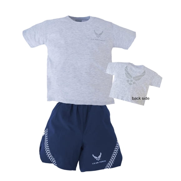 Conjunto de ropa TROOPER Air Force, 2 piezas, pantalones cortos para hombre, talla L