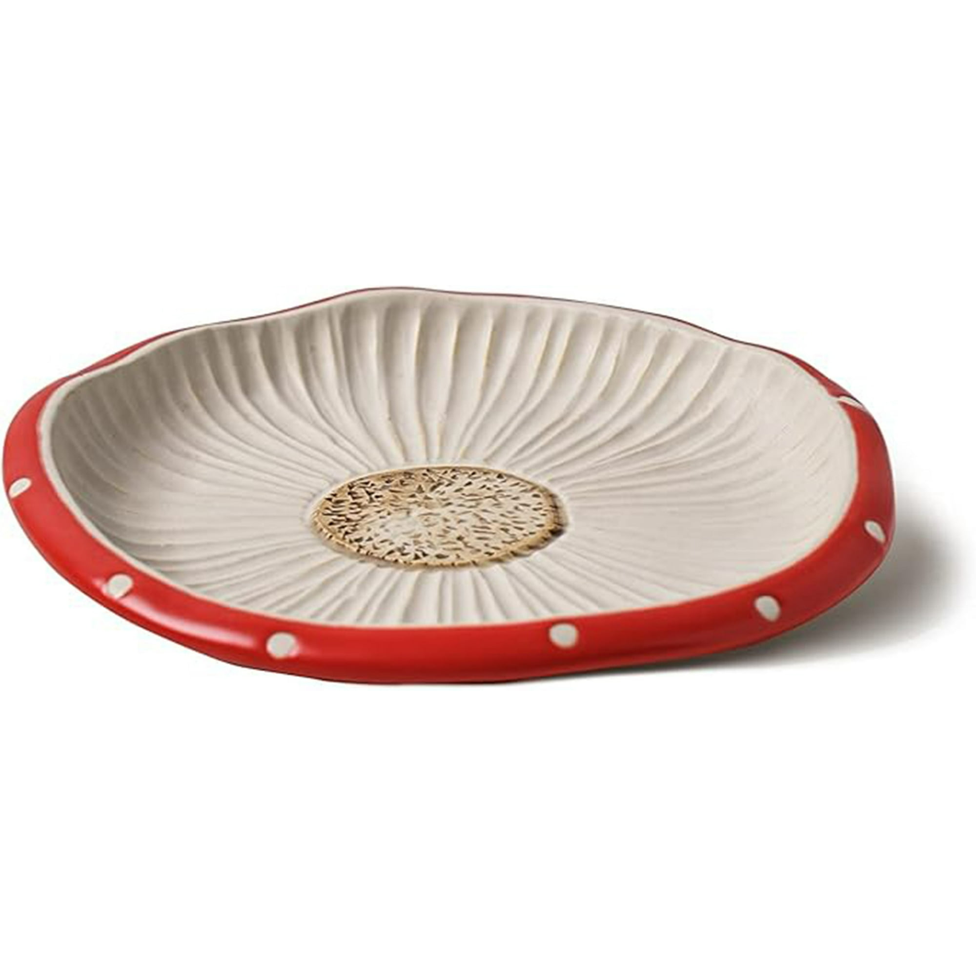 Veat00l - Plato De Ensalada De Champiñones, Platos De Cerámica De Seguridad Para Postre, Lindos Platos De Cena, Postre, Plato, Pastel Y Mucho Más