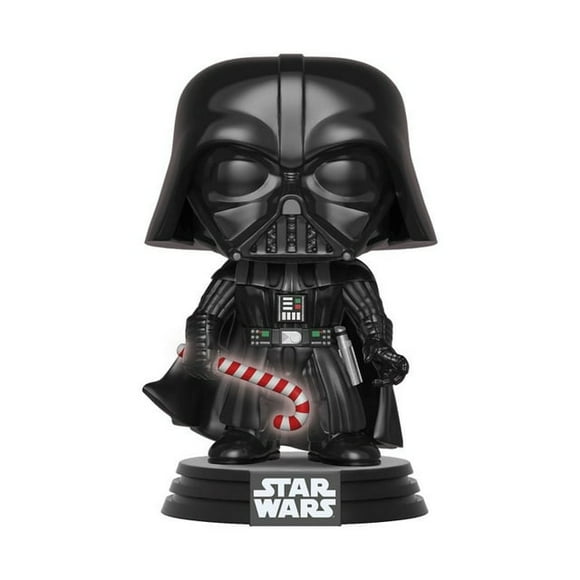Figura Funko Pop Star Wars Holiday Darth Vader con Bastón de Caramelo Chase