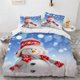 thumbnail image 1 of v133 Bed Sheets Cat Merry Christmas Santa Claus Bedding Set,Duvet Cover Bed Set Quilt Cover Pillowcase,King Queen Twin Size Boys Girls Adults 3-Piece Bedding Set (1 Duvet Cover + 2 Pillow Shams) Bed S, 1 of 5
