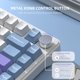 thumbnail image 4 of Teclado Yindiao X85 Inalámbrico TKL de 82 Teclas RGB Hot‑Swap, 4 of 9