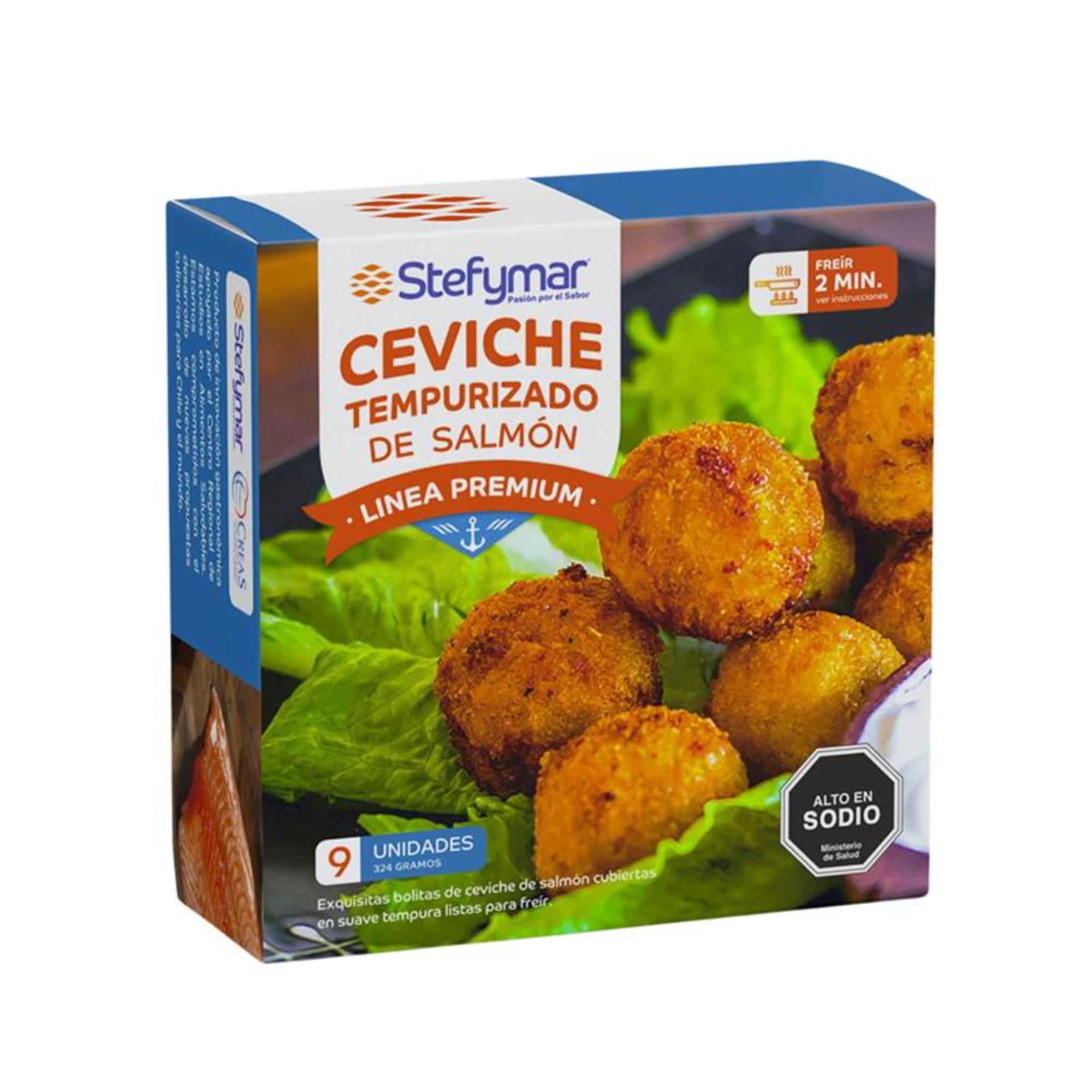 Bolitas De Ceviche De Salmón Tempura 324 g Stefymar
