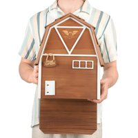 Bat House Wildyard Big Bat Barn, 3 Cámaras, Resistente A La Intemperie