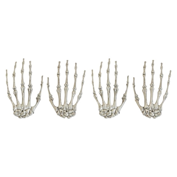 4x Pinzas Para El Pelo Con Forma De Calavera, Accesorios Retro Con Estilo Para Regalos Festivos Al Aire Libre, 2 Pares, Izquierda Y Derecha
