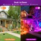 thumbnail image 2 of Floodlight Onforu naranja y morado para Halloween, 30 W, paquete de 2, 2 of 8