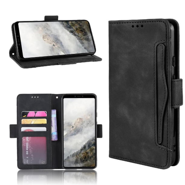 Funda Tipo Billetera FOXDOCK para Google Pixel 4 XL – Tapa Flip con Tarjetero
