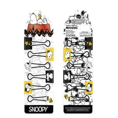 Binder Clips 25Mm X6 Snoopy  Mooving