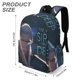 thumbnail image 3 of The Witcher: Sirenas de las Profundidades-theme Backpack, Campus style schoolbag Bookbag with Adjustable Shoulder Straps And Large Zip Compartment, Unisex Travel Bags.42x30x15cm, 3 of 6