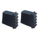 thumbnail image 3 of 2 Fundas Para Pies De Escalera, Cojines Profesionales De Extensión Para Pies De Escalera, Color Negro, 3 of 5