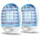 thumbnail image 1 of Eliminador de insectos Forhimn 2 unidades para interiores con luz azul para mosquitos, 1 of 8
