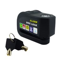 Genérico - Candado Para Freno Disco Con Alarma Mod.Wr71 U-Know Con 2 Llaves 6Mm 3 Colores En Blister