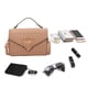thumbnail image 4 of Bolsos cruzados para mujer, bolsos pequeños, bolso de hombro, bolso de noche con correa de cadena, 4 of 6