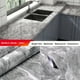 thumbnail image 1 of 1 Roll, Marble Peel And Stick, Cabinet Table Chair Room Background Cracked Wallpaper, Refrigerator Speaker Dryer Cabinet Oven Appliance Furniture Kitchen Refurbishment Washable Wallpaper, Home Decor, 1 of 5