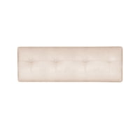 Latamhome - Respaldo Best Tela Pu Beige 2 Plazas