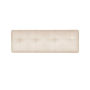 Latamhome - Respaldo Best Tela Pu Beige 2 Plazas