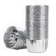 thumbnail image 1 of EUSOAR 50 unidades de cápsulas de aluminio plateado para cupcakes, 1 of 6
