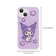 thumbnail image 2 of Sanrio Phone Case Hellokitty Big Ear Dog Cologne For IPhone 12/12 Pro/12 Pro Max/13/13 Pro/13 Pro Max/14/14 Pro/14 Pro Max/14 Plus Pink Blue Purple 3 Colors Available Cute Cartoon Phone Case Slim Phon, 2 of 3