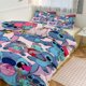 thumbnail image 1 of Stitch Print Bedding Set Pattern Duvet Cove Set 3 Pieces 1 Quilt Cover And 2 Pillowcases for Women Men Teens, 1 of 5