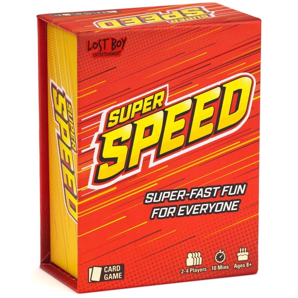 Juego de cartas Super Speed 8+ de Lost Boy Entertainment