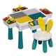 thumbnail image 1 of Juguete Mesa De Bloques Construcción 200 Piezas 2 Sillas Infantil, 1 of 3
