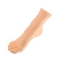 Ioensy - Modelo De Pie Maniquí Soporte De Pie Exhibición De Calcetín De Pie Para Fotografía Prop Masculino Derecho