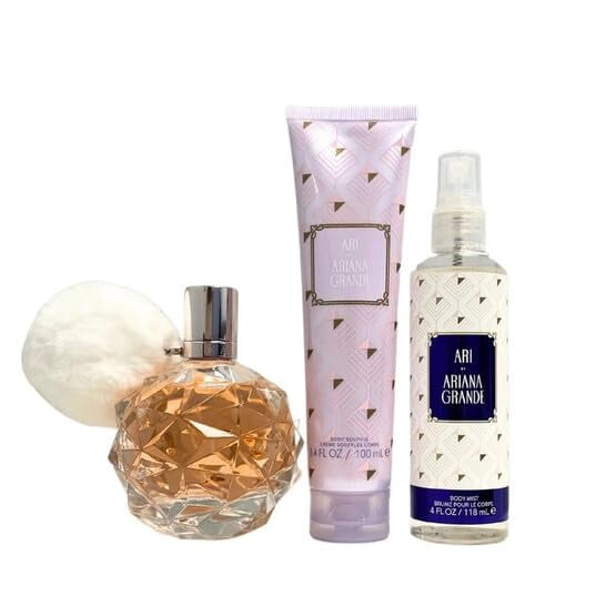 Set De Perfume De Regalo Ariana Grande Ari, 100 Ml, Eau De Parfum, 3 Piezas