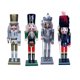 thumbnail image 3 of 4 Piezas De Figuras De Cascanueces De 12 Pulgadas, Figuras Decorativas De Navidad, Decoración Hecha A Mano, Estilo L, 3 of 5