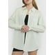 thumbnail image 3 of Blusa Mujer Manga Larga Rayada Verde Claro Corona, 3 of 5