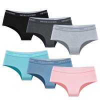 Giovacchino - Pack De 6 Calzones Pantaleta Algodón Mujer