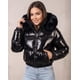 thumbnail image 1 of Puffer Urban Reversible Premium Máximo Abrigo Black, 1 of 6