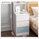 thumbnail image 3 of Mueble Velador Con 3 Cajones Blanco 25x34x87cm, 3 of 8