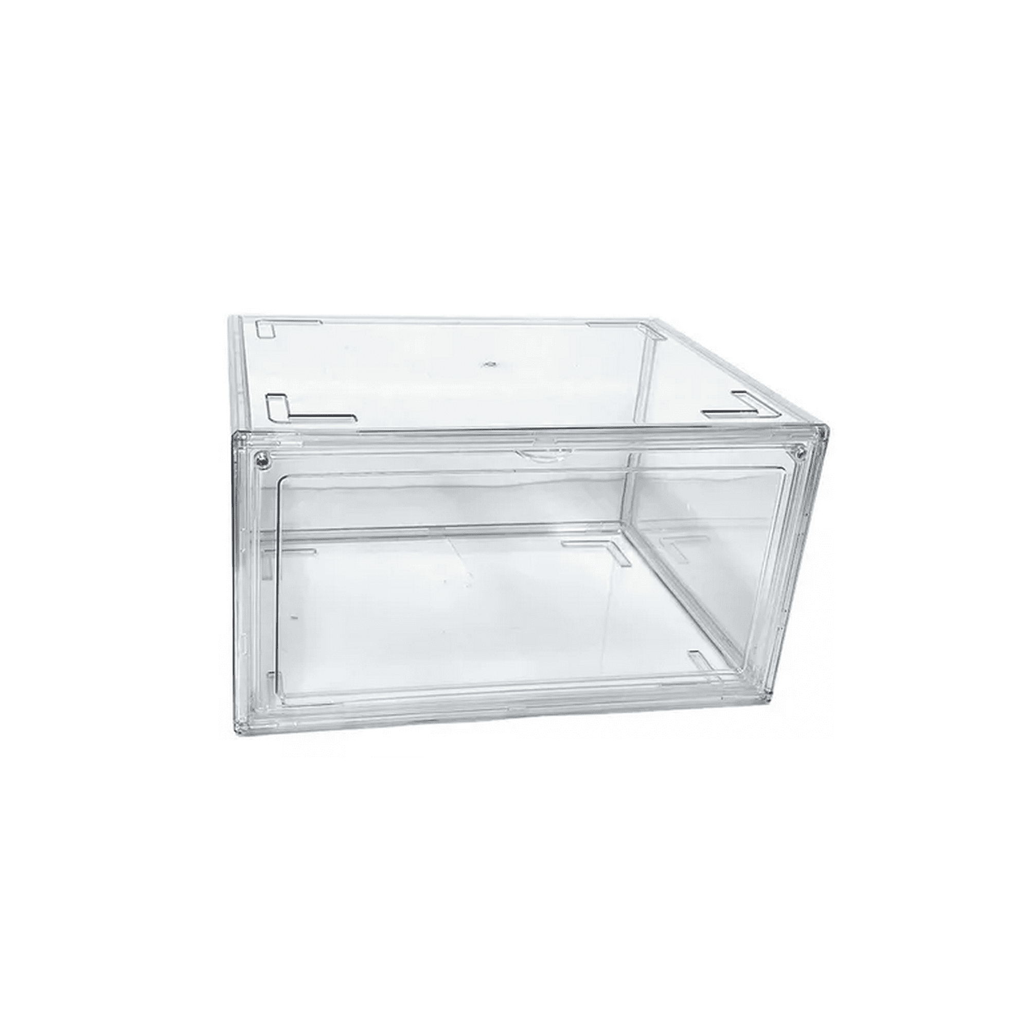 Genérico - Caja Organizadora Zapatilla Armarble Transparente Pack 3 Unidades