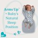 thumbnail image 5 of Frazada Love to Dream Swaddle Up de transición 13-19 lb Arcoíris, 5 of 9