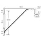 thumbnail image 2 of Broset Rod Soportes Eau, 4 unidades, ajustables, acero negro, 32 — 34 cm, 2 of 7