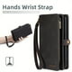 thumbnail image 3 of Artificial Leather Wallet Mobile Phone Case For Samsung S23 S23PLUS Zipper Flip Cover 2-in-1 Protective Case For Samsung S23ULTRTA Large Capacity Plug-in Card Protective Case For Samsung S22, S21, S21, 3 of 3