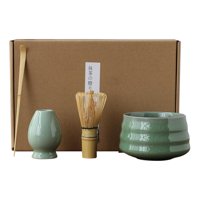 Bothyi - Juego De Té Matcha Japonés 4 En 1 Para Utensilios Y Artilugios De Cocina Salón De Té Cian