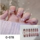 thumbnail image 1 of 14 Pcs Press On Nails Medium Square Pink Coffin Fake Nails With Faux Pearl Design Full Cover Acrylic False Nails Nail Art Supplies For Women Manicure Decorations, 1 of 3