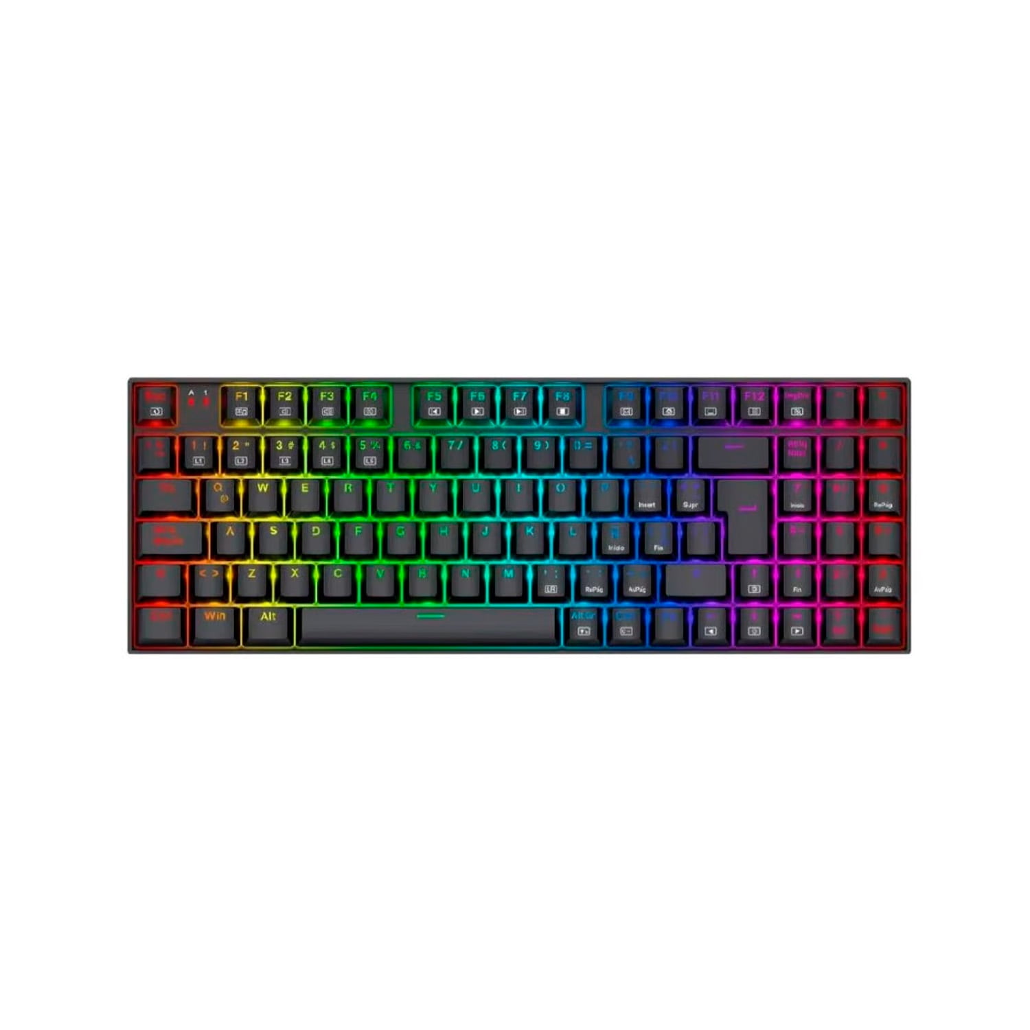 Teclado Gamer Redragon Ziggs K669-rgb Red Switch Español