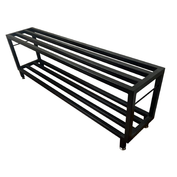 Mueble auxiliar de acero 150 cm
