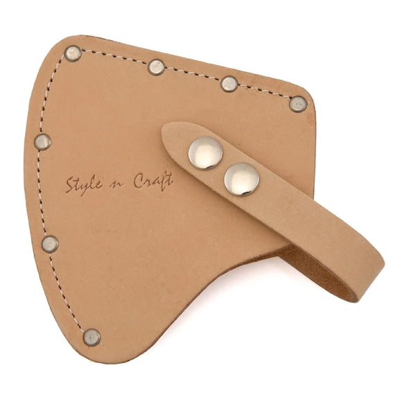 Funda para hacha, estilo N Craft, piel natural de alta resistencia