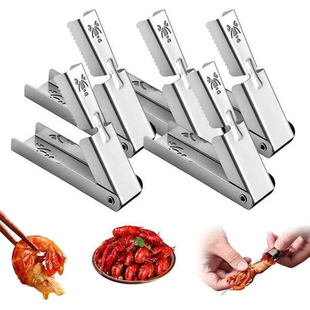 Pelador cangrejos río 3 pack acero inoxidable removedor cola fiesta marisco