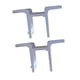 thumbnail image 3 of 2x Toldos Retráctiles Soporte De Montaje En Pared Soporte De Pared Para Patio Toldo De Sombra Blanco, 3 of 5