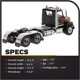thumbnail image 2 of Diecast Masters Western Star 4700 SF Tractor de Camión Tándem, 2 of 8