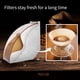 thumbnail image 3 of Soporte de filtro de café PADELE para 100 filtros (blanco), 3 of 6